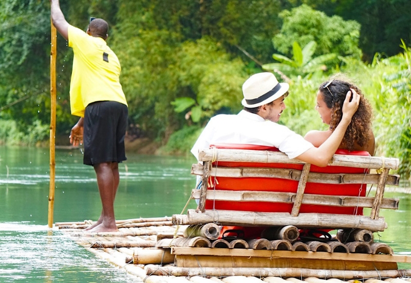 Martha Brae Bamboo Rafting